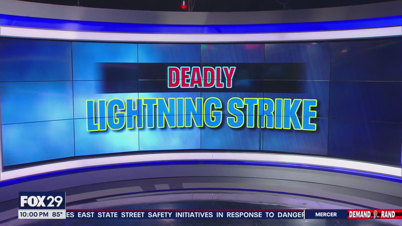 Lightning in Ocean County kills 1, injures 13