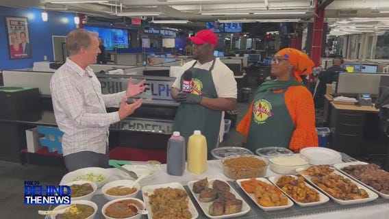 FOX 29 Behind The News: What's for Dinner? - Djoliba Restaurant