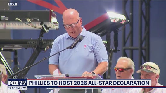 Mayor Cherelle Parker speaks at Phillies All-Start Game Announcement