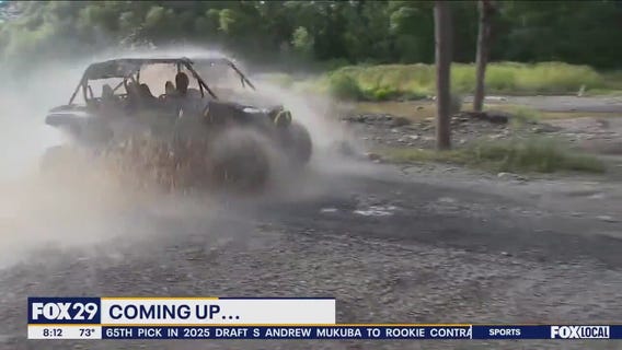 Jenn Rides a UTV in the Poconos
