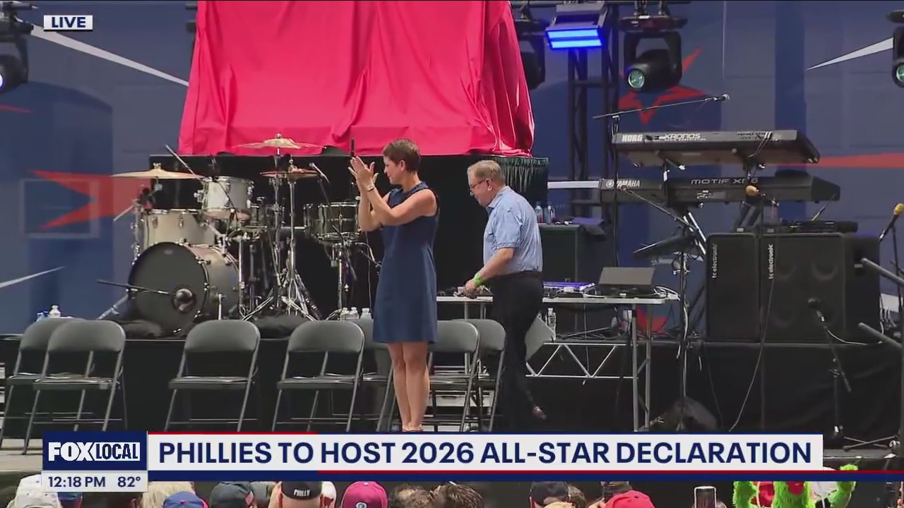 Phillies' All-Star Legends reunite for 2026 All-Star Announcement