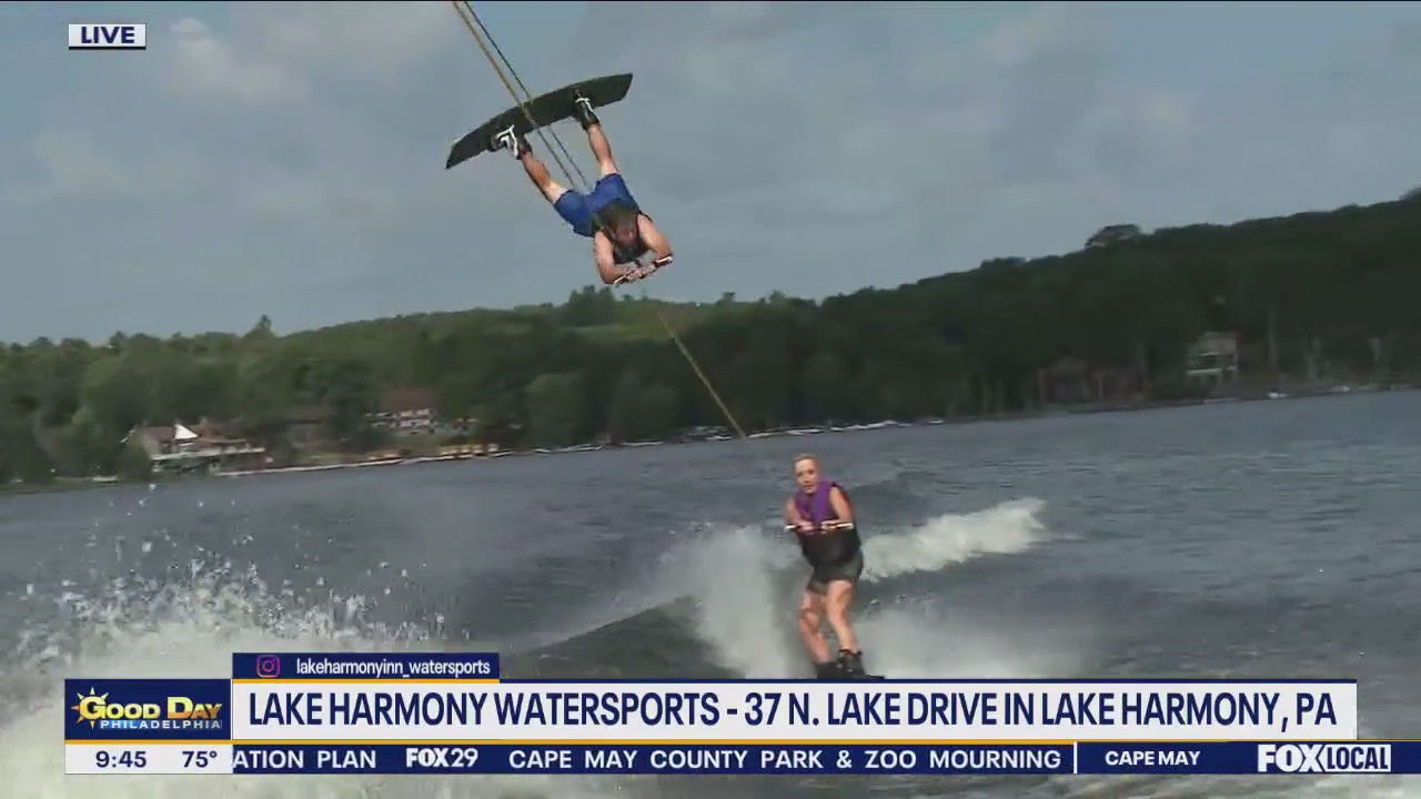 Jenn Tests Her Skills On Lake Harmony