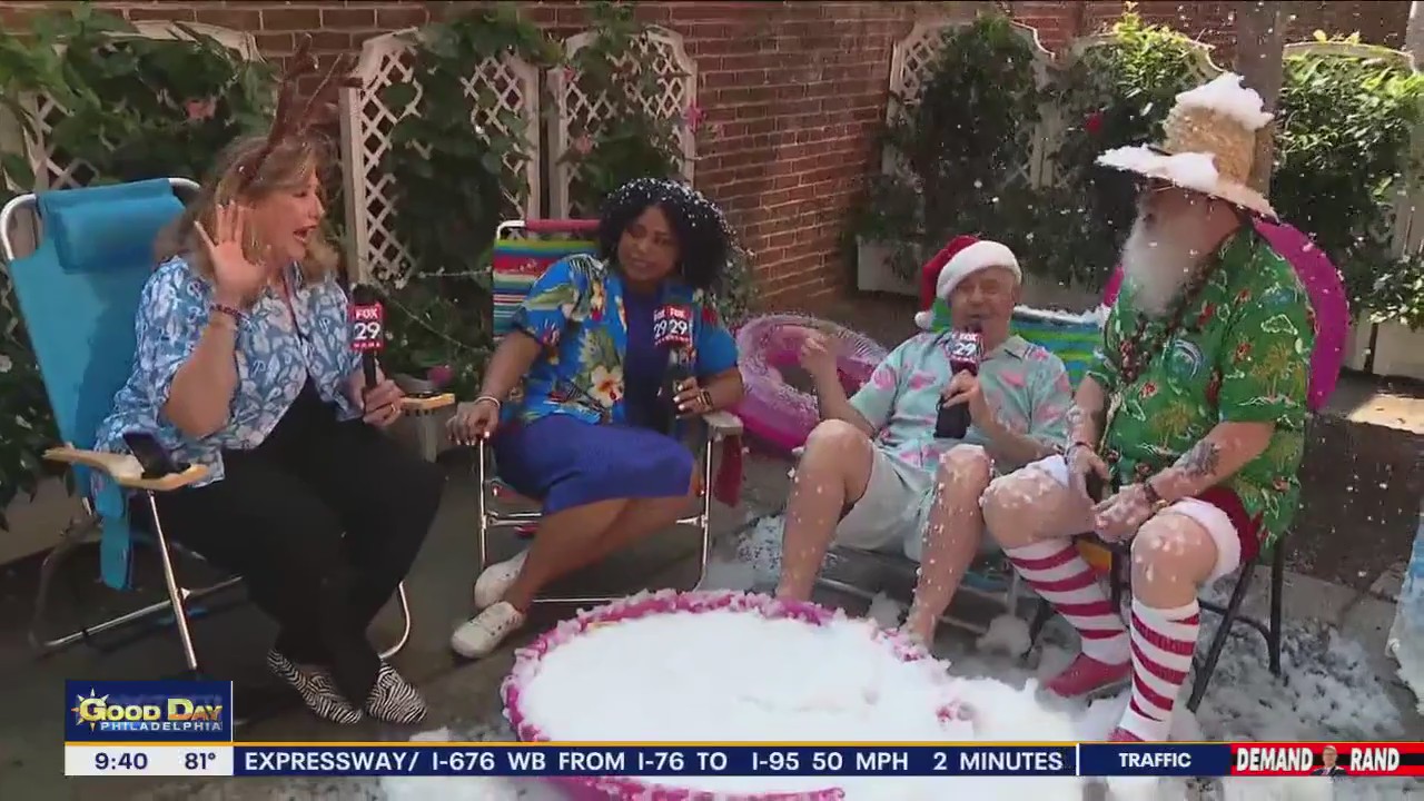 Good Day celebrates Christmas in July