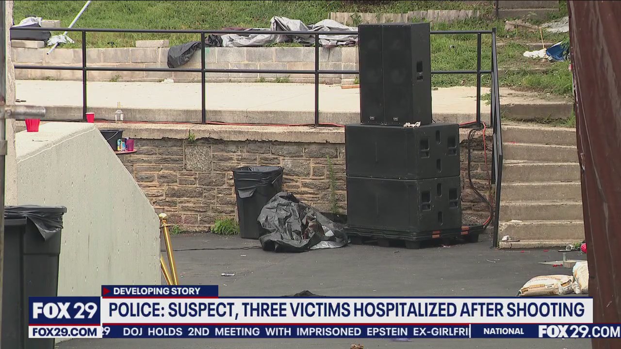 Suspect, 3 victims hospitalized after shooting in East Falls | FOX 29 ...