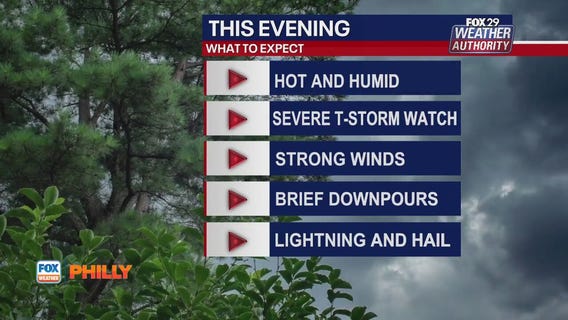 Friday thunderstorm, heat forecast update