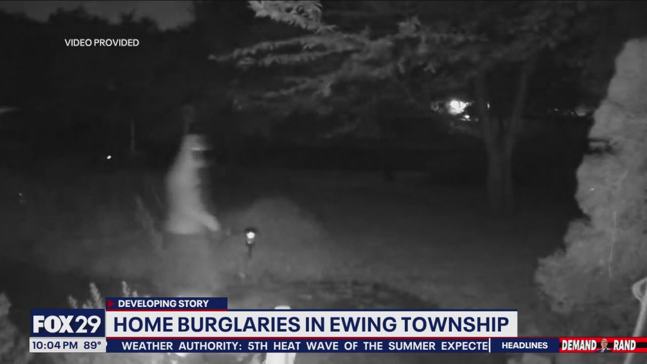 Ewing Twp residents urged to heighten security after series of burglaries