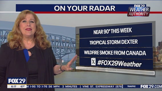 Weather Authority: Monday morning update