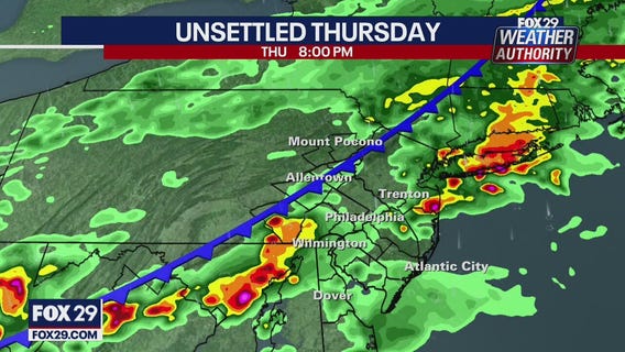Flash Flood Warning issued for Philadelphia, suburbs Thursday