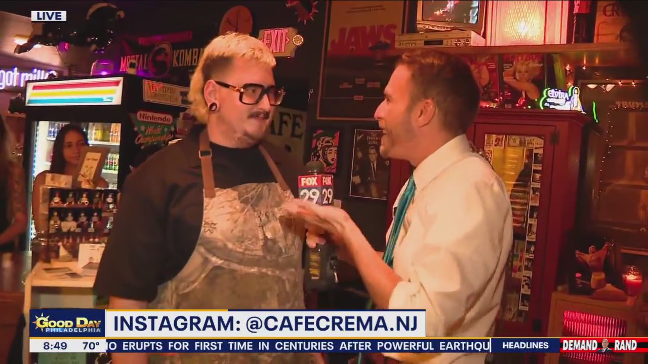 Cafe Crema is a new, '80s/'90s-inspired cafe