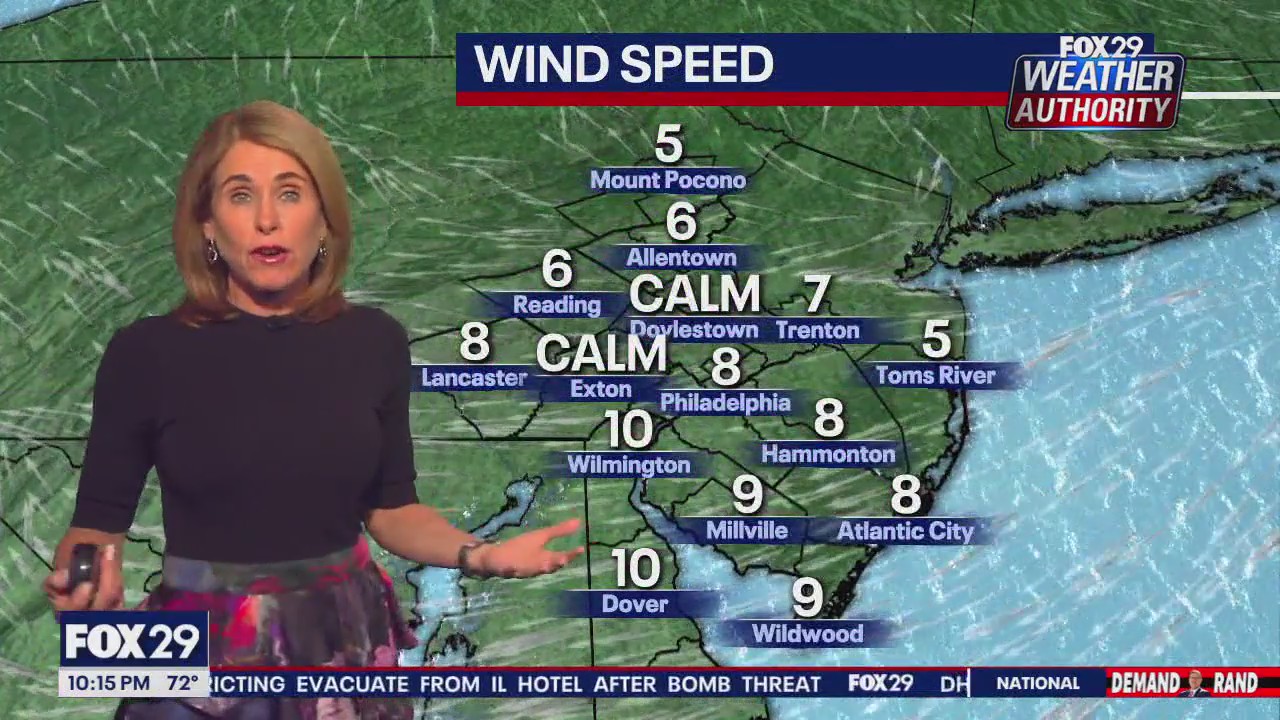 Weather Authority: Wednesday 10 p.m. forecast