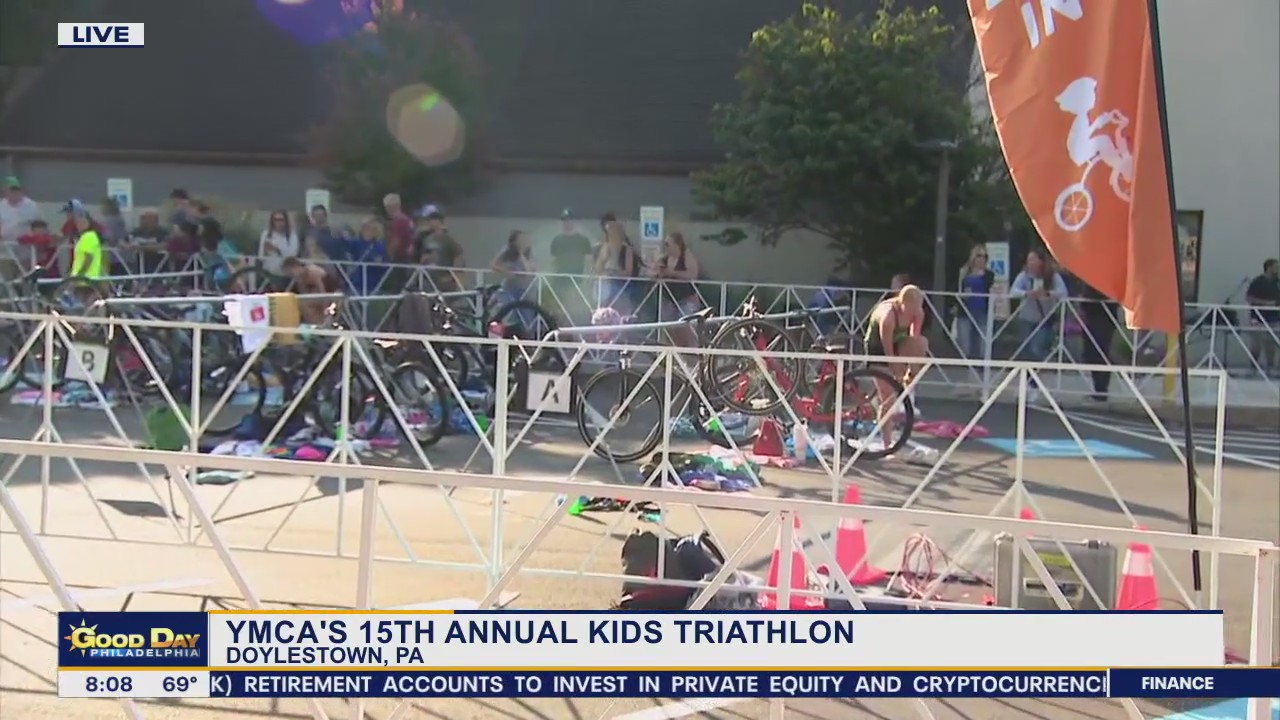 YMCA's 15th annual Kids Triathalon kicks off in Doylestown