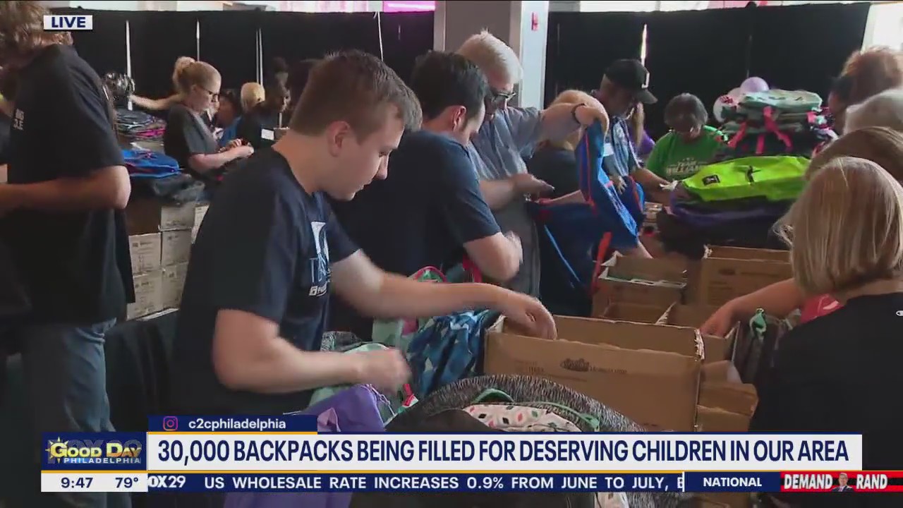 Cradles to Crayons Annual Backpack-A-Thon