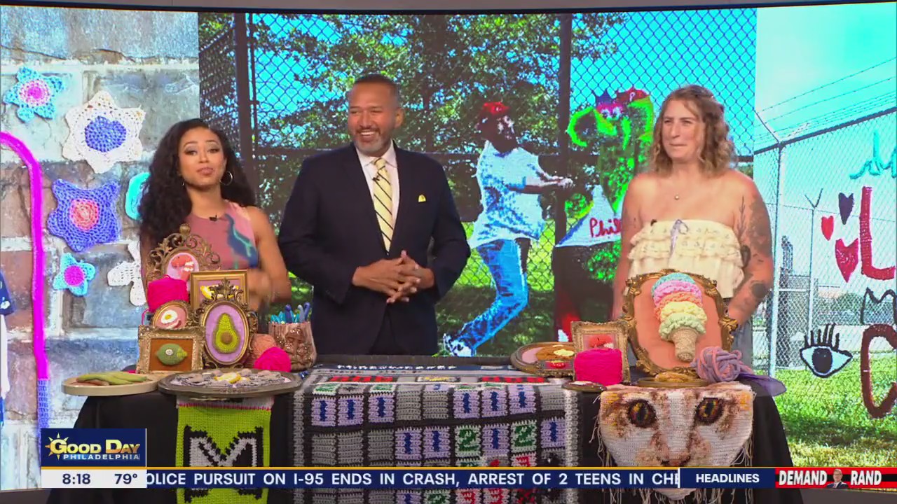 Yarn Bombing Crochet Artist