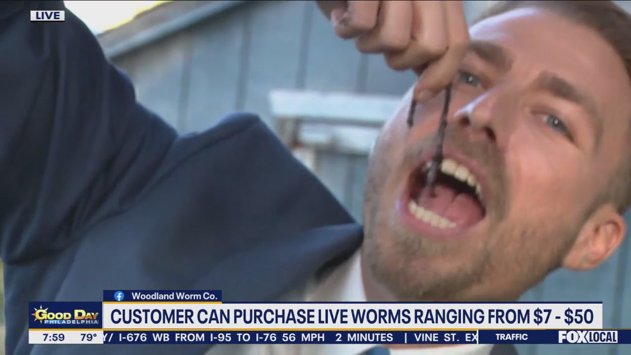 Drew Tastes LIVE Worms!