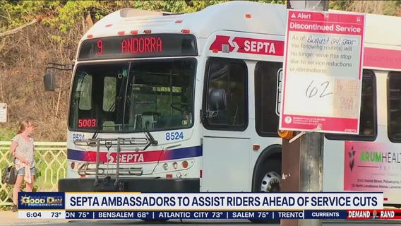 SEPTA ambassadors to assist riders ahead of upcoming service cuts