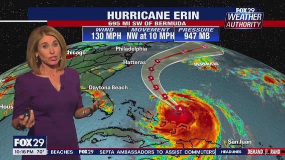 Weather Authority: Monday 10 p.m. forecast