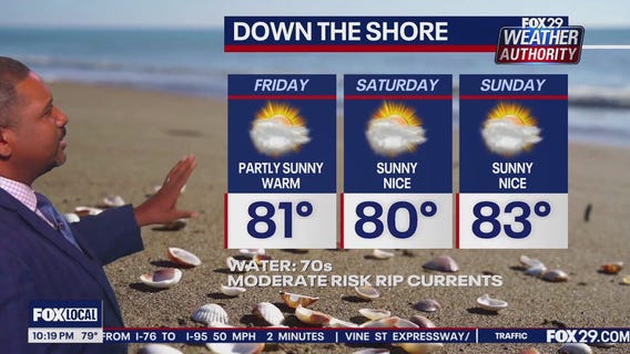 Weather Authority: Thursday 10 p.m. forecast