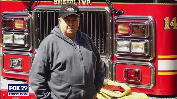 Former fire chief dies in the line of duty in Bucks County