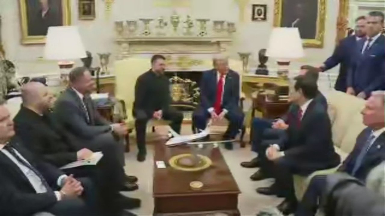 Trump hosts Zelensky for another White House meeting | Full Meeting