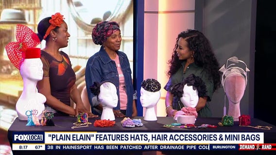 Beautiful hats created by two talented women!