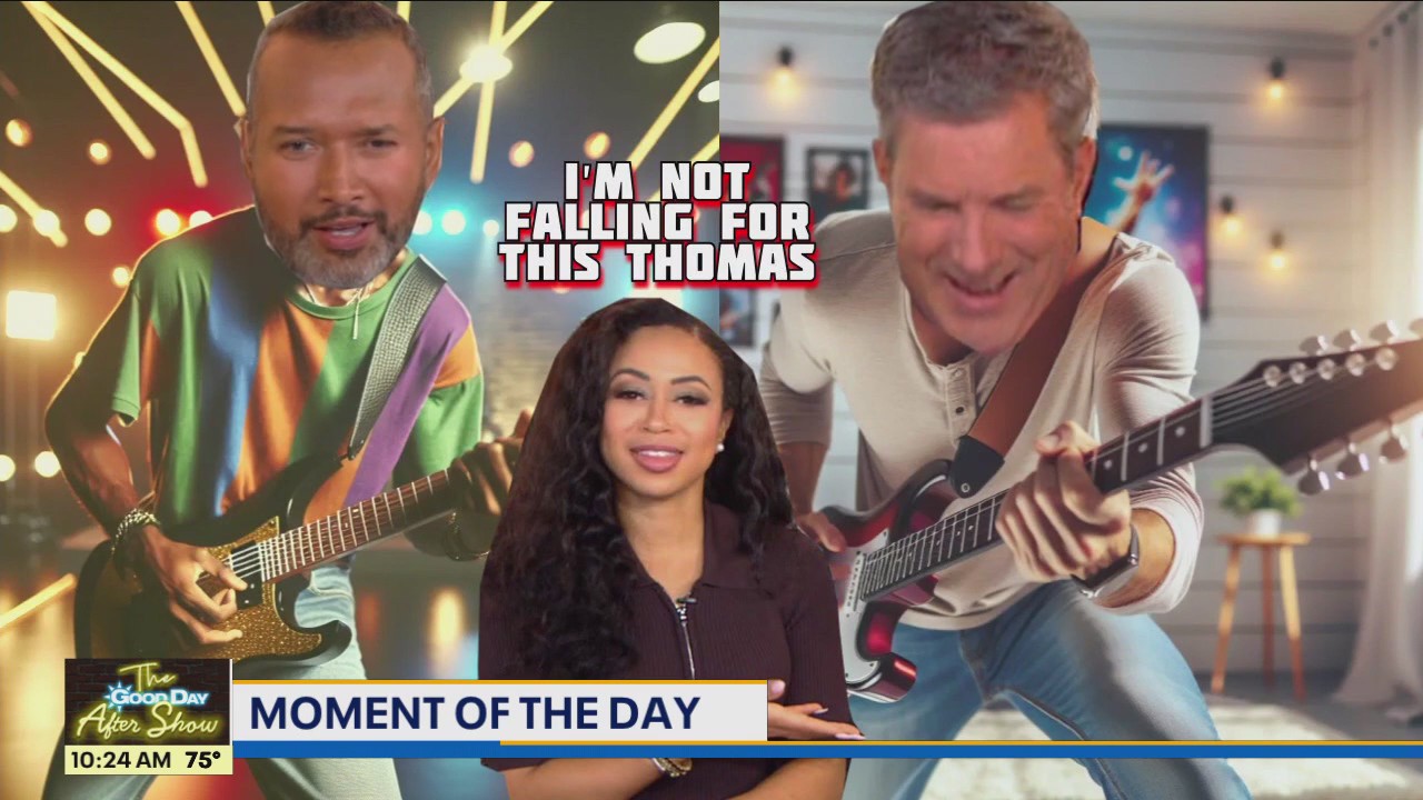 Moment of the Day: Air Guitar