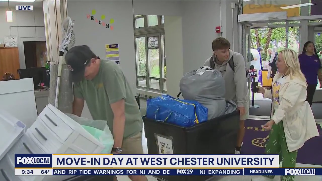 Move-In Day: West Chester University