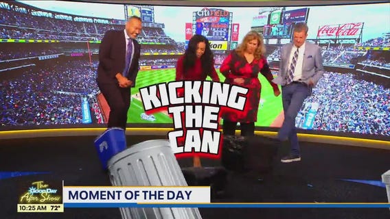 Moment of the Day: Kicking the Can