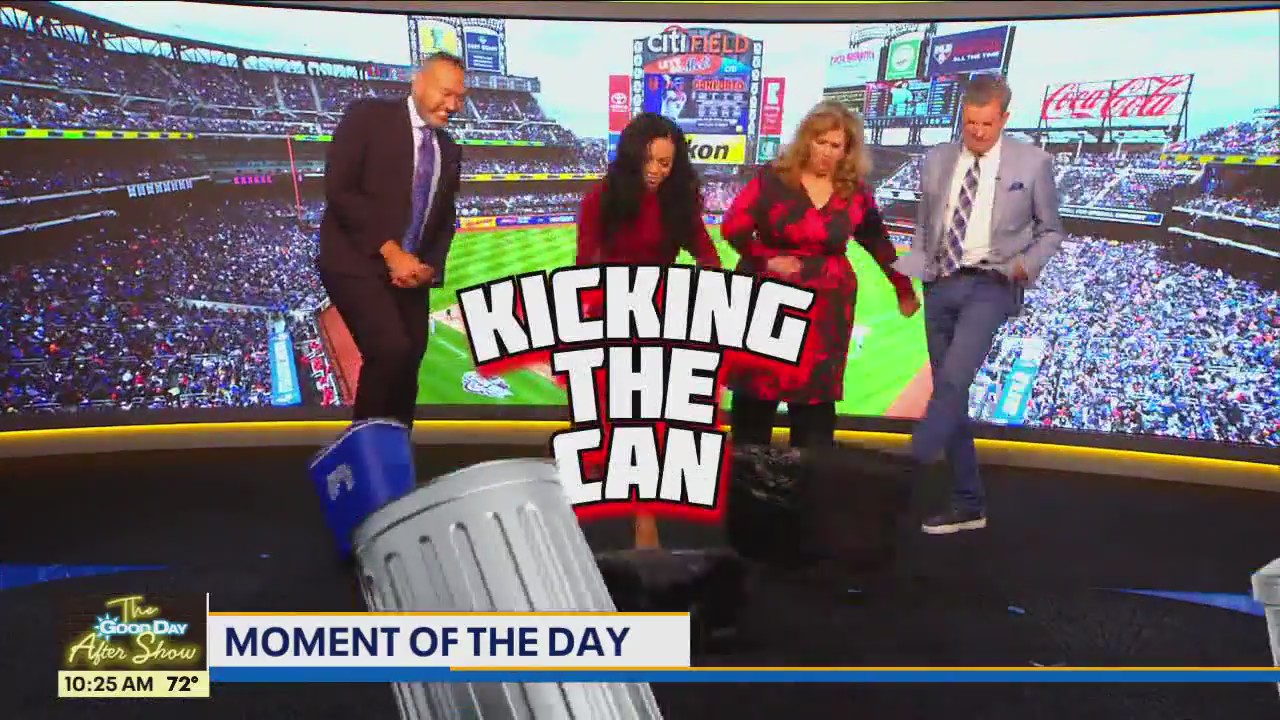 Moment of the Day: Kicking the Can