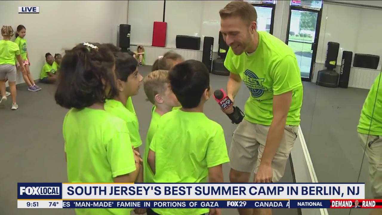 Campers enjoy the final week of camp at 'South Jersey's Best Summer Camp'