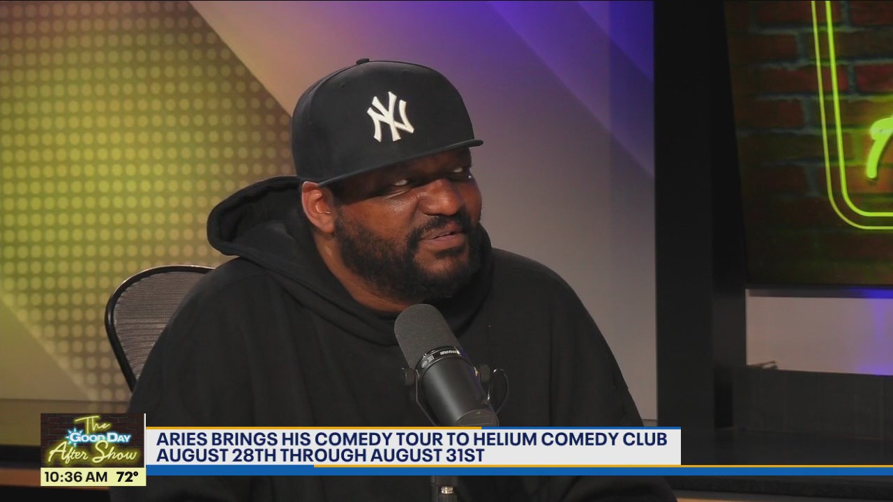 Aries Spears is coming to Helium Comedy Club | The Good Day After Show