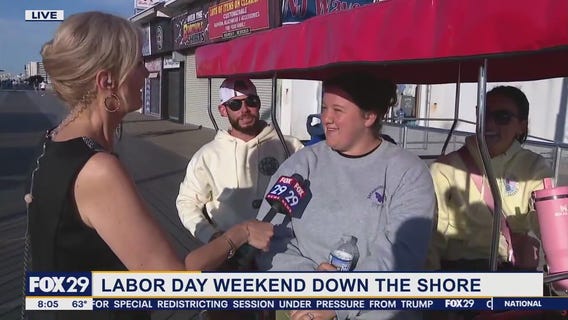 Labor Day weekend down the shore