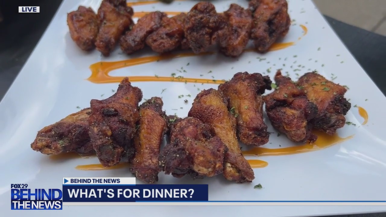 FOX 29 Behind The News: What's For Dinner? - Cuzin Tuga's Kitchen at Tipsy's