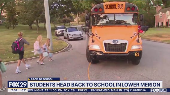 Lower Merion Students Head Back To School