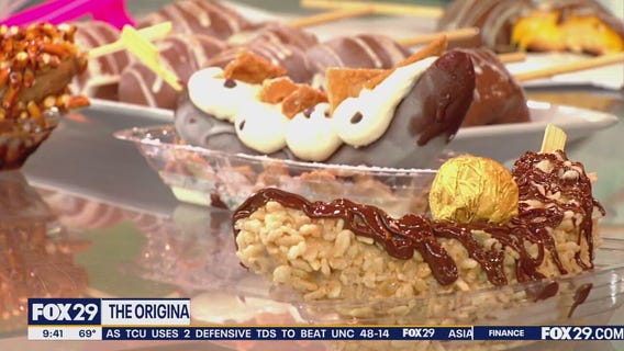 Last Taste of Peach Season with Cinnamon Bun Chocolate Dipped Frozen Peaches