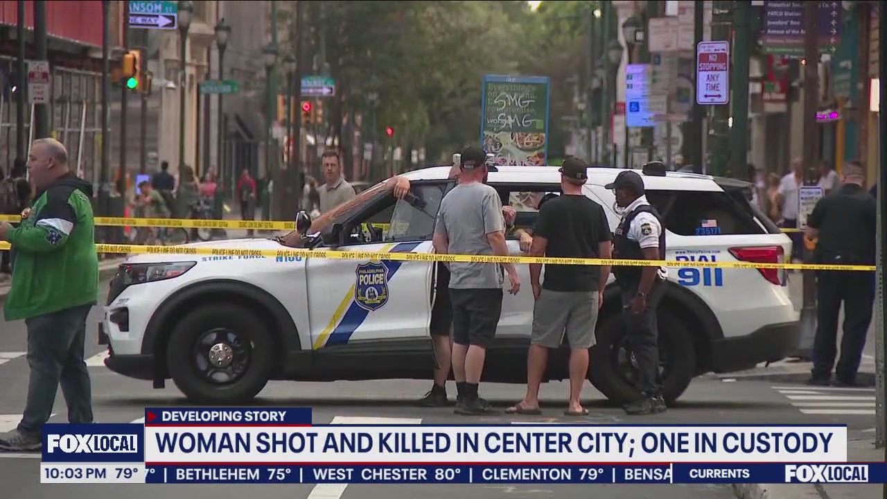 Woman shot and killed in Center City | FOX 29 Philadelphia