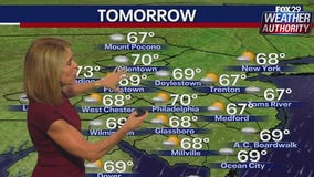 Weather Authority: Tuesday 10 p.m. forecast