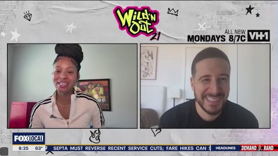 'Wild 'N Out' stars Pretty Vee & Vinny G compliment each other's comedic skills