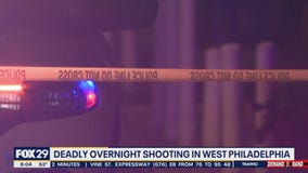 Deadly shooting overnight in West Philadelphia