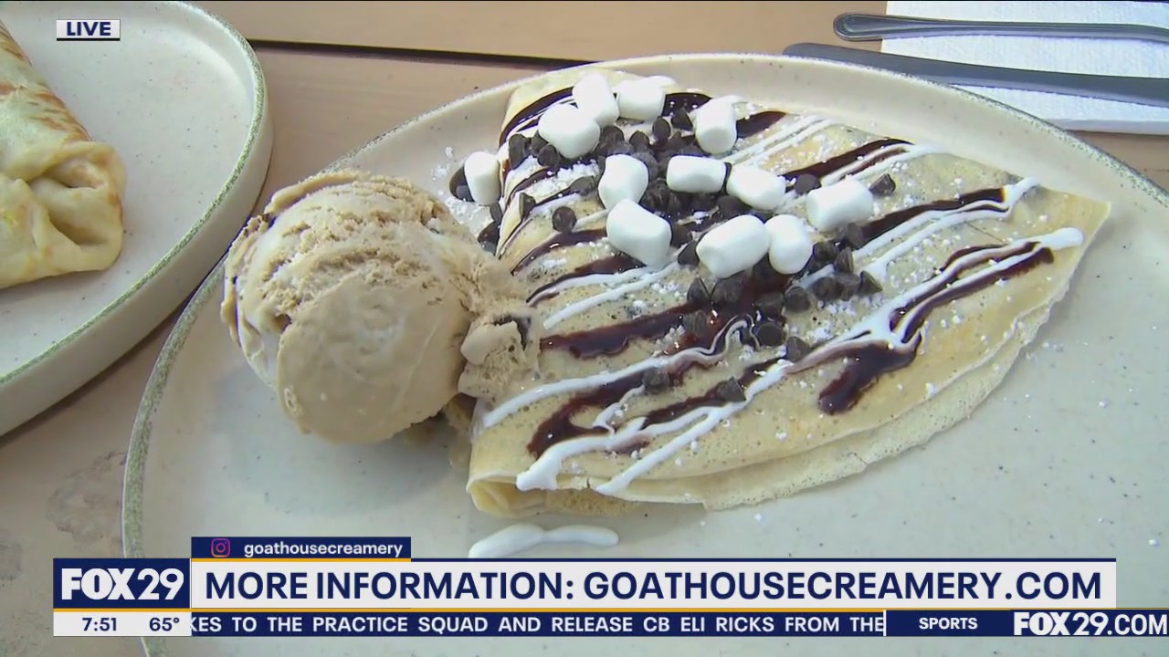 Sweet & Savory Cr?pes At Goat House Creamery