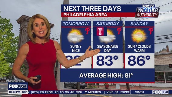 Weather Authority: Thursday 10 p.m. forecast