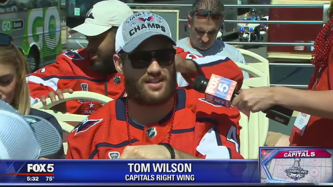 Caps players reflect on experience winning the Stanley Cup!