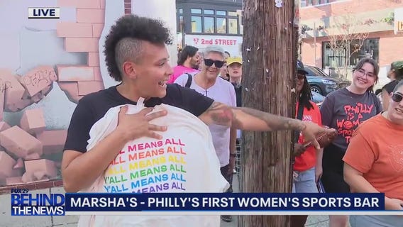 Inside Marsha's, Philly's first women's sports bar | LIVE FOX 29 Behind The News
