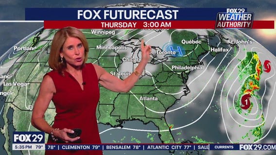 Weather Authority: Tuesday 5 p.m. forecast