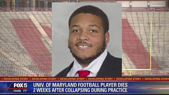 University of Maryland football player Jordan McNair passes away