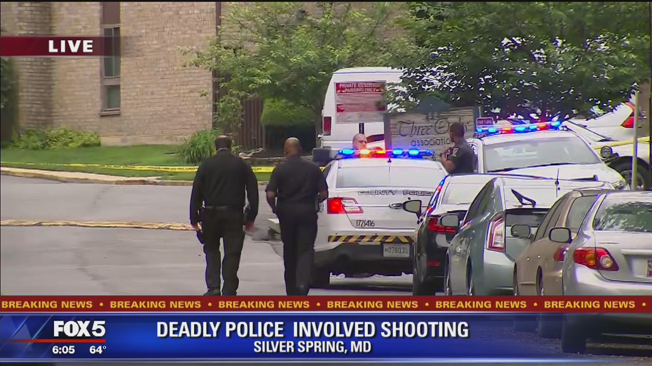 Montgomery County police officer shoots, kills suspect during altercation in Silver Spring