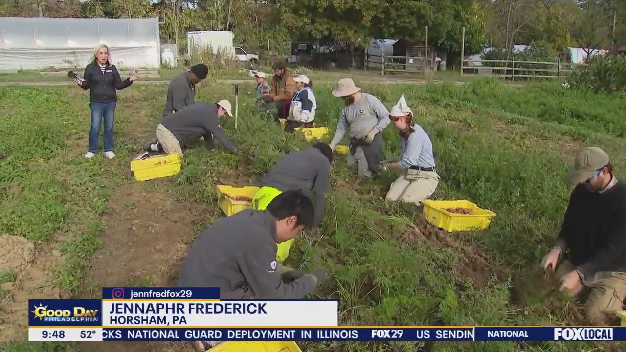 Pennypack Farm's Mission - Grow, Give, Teach