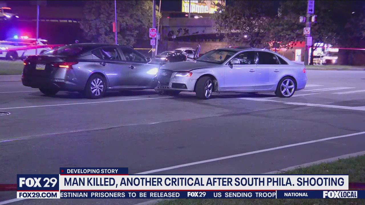 Man killed, another critical after South Philly shooting | FOX 29 ...