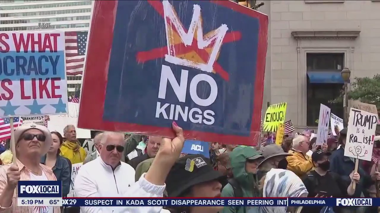 What to know about the ‘No Kings’ protest in Philadelphia this weekend