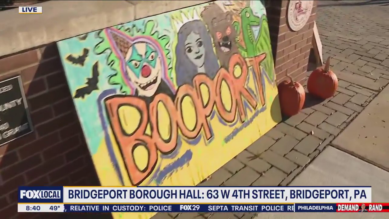 Bridgeport, PA transformed into "Boo Port" for Spooky Season