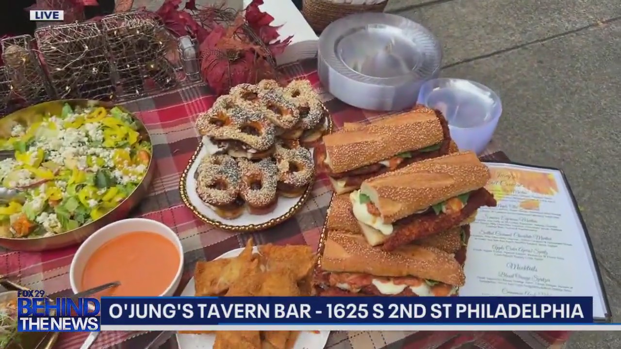 FOX 29 Behind The News: What's For Dinner? - O'Jung's Tavern Bar